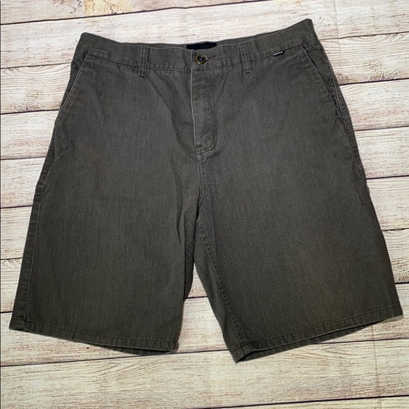 Hurleys Mens Grey Shorts Size 34